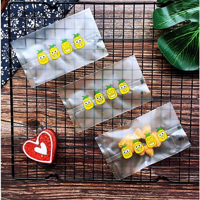(7*12cm | 100 túi / bich ) Túi bánh hàn miệng 7x12
