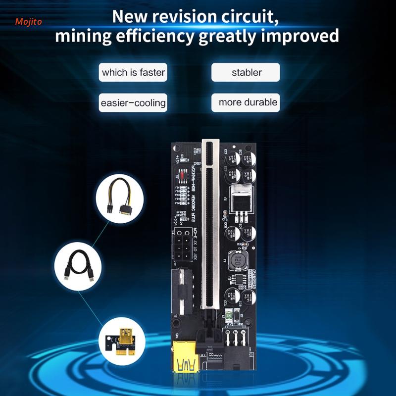 Card Đồ Họa Pci-E 1x 16x Riser Foe009C