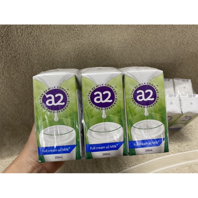 [HÀNG ÚC-MỚI] Sữa tươi nguyên kem A2 200ml.