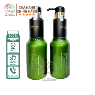 Cặp Dầu Gội Xả Phục Hồi Tóc SOPHIA PLATIUM COLLAGEN 500ml