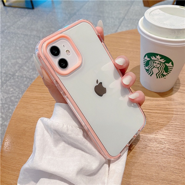 Ốp điện thoại bảo vệ camera chống rơi 3 trong 1 cho iPhone 13ProMax 12Pro/ProMax 11Pro/ProMax 7 8+ X XS XR XSMAX | BigBuy360 - bigbuy360.vn