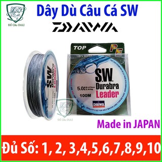 Dây Dù Câu Cá Daiwa SW Leader siêu bền | Real Fishing
