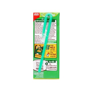 Lốc 4 hộp thức uống lúa mạch ít đường Milo Active Go 180ml