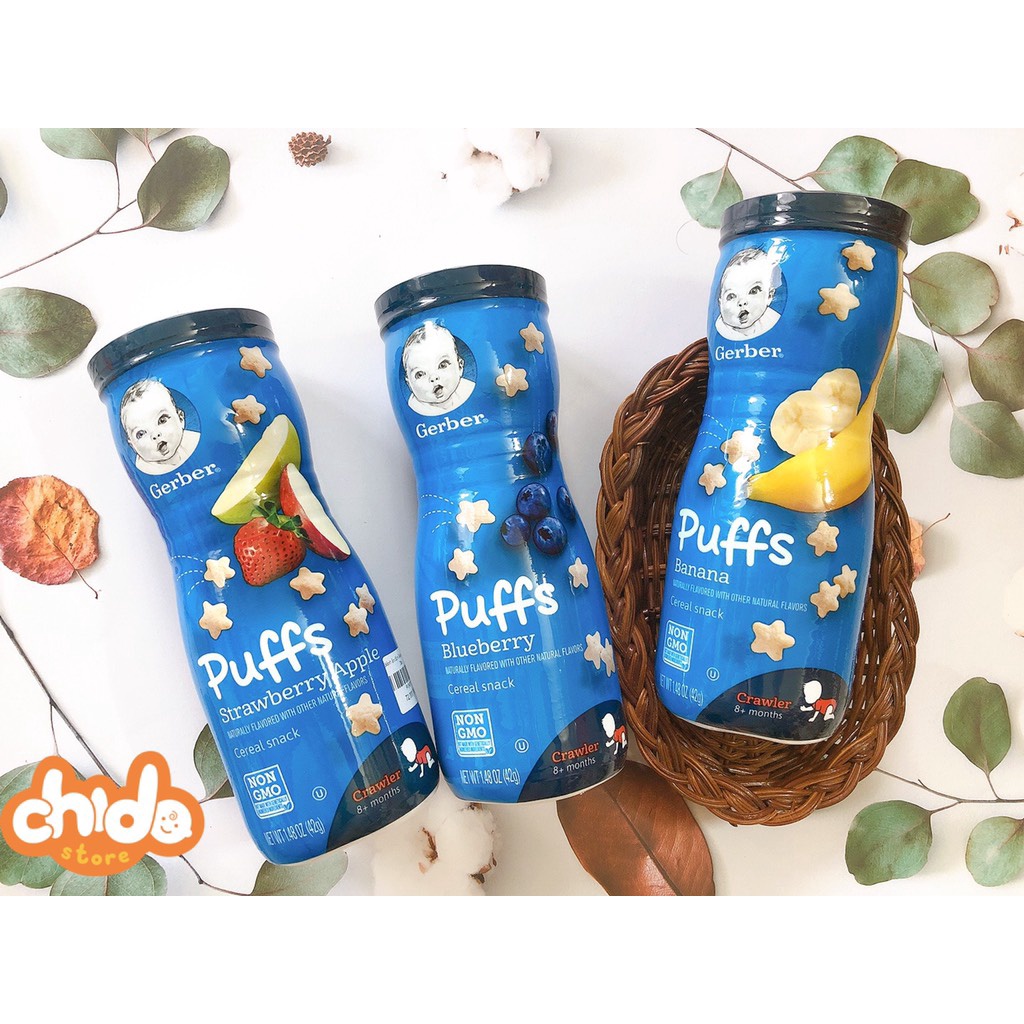 Bánh ăn dặm Gerber cao Mỹ