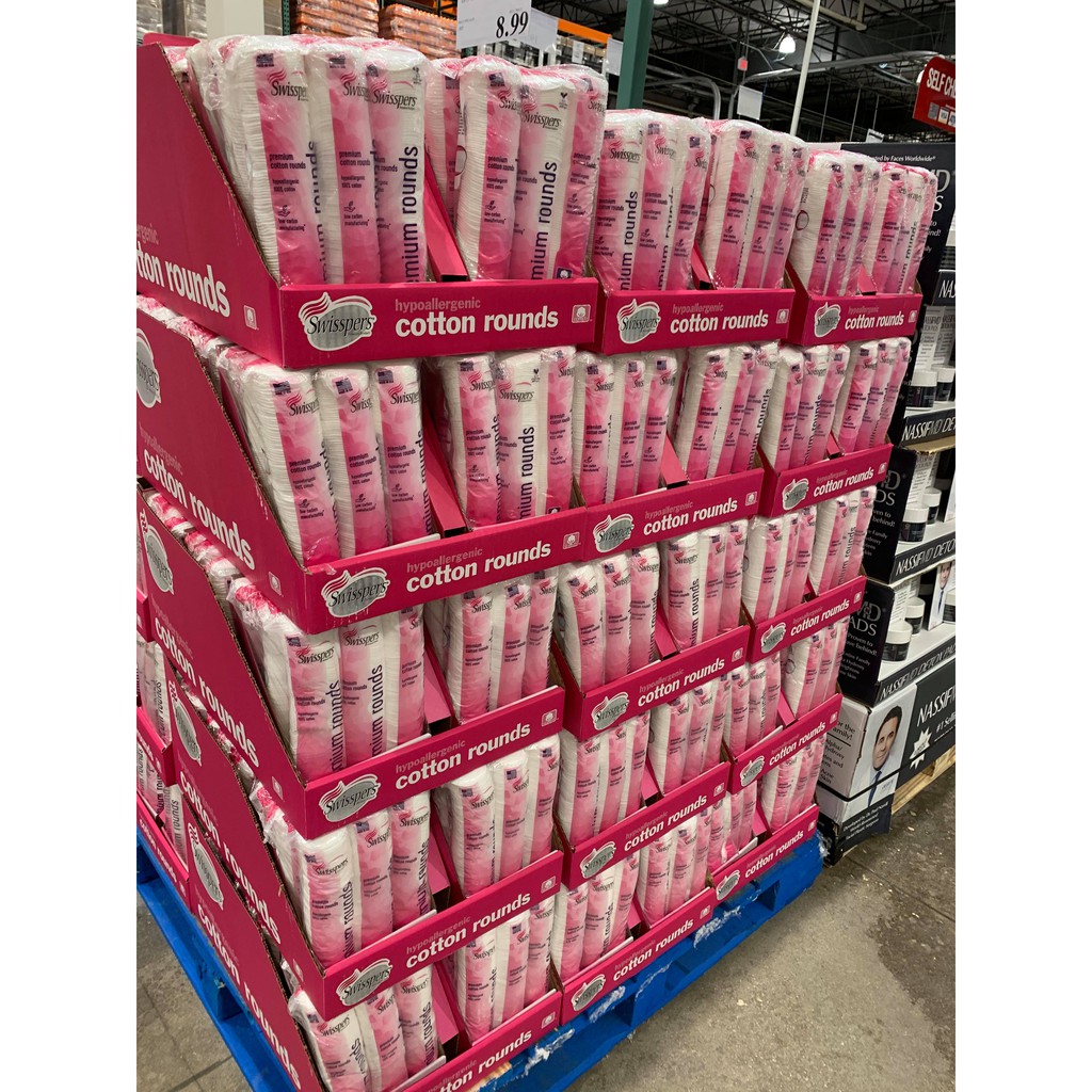 Bông tẩy trang Swisspers Premium