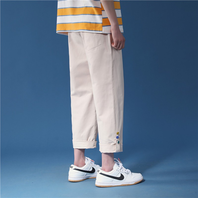 New Loose trousers Fashion Loose pants Cool Men casual trousers Avant-garde Fashionable pants