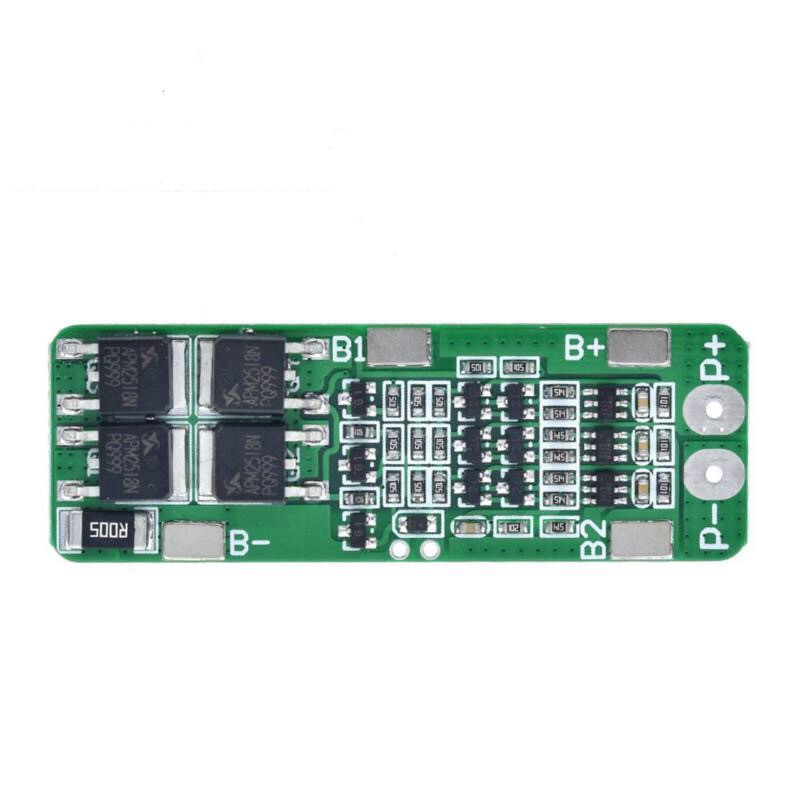 Bo mạch bảo vệ cho pin sạc Lithium 18650 Pcb Bms 11.1v 12v 12.6v 3s 15a