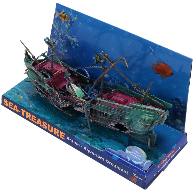 Tàu Ngầm Trang Trí Bể Cá