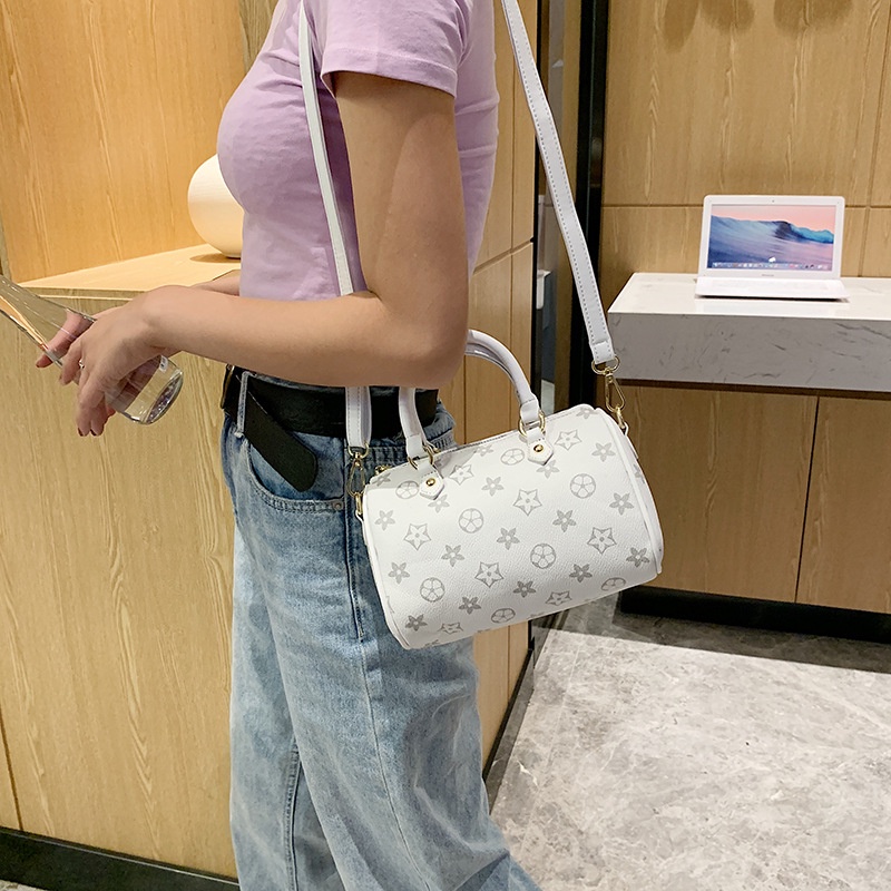 Túi đeo chéo mini da pu phong cách retro cho nữ