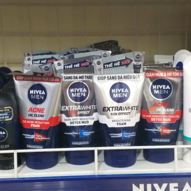 Sữa Rửa Mặt NIVEA MEN 100g