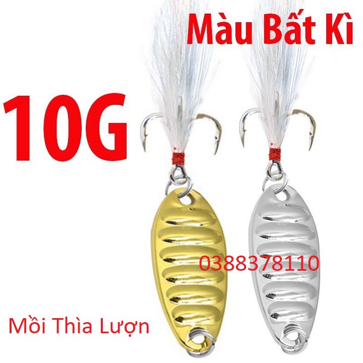 Mồi Thìa Lượn Spoon Chuyên Câu Cá suối, Cá Mương, Câu Lure MG2