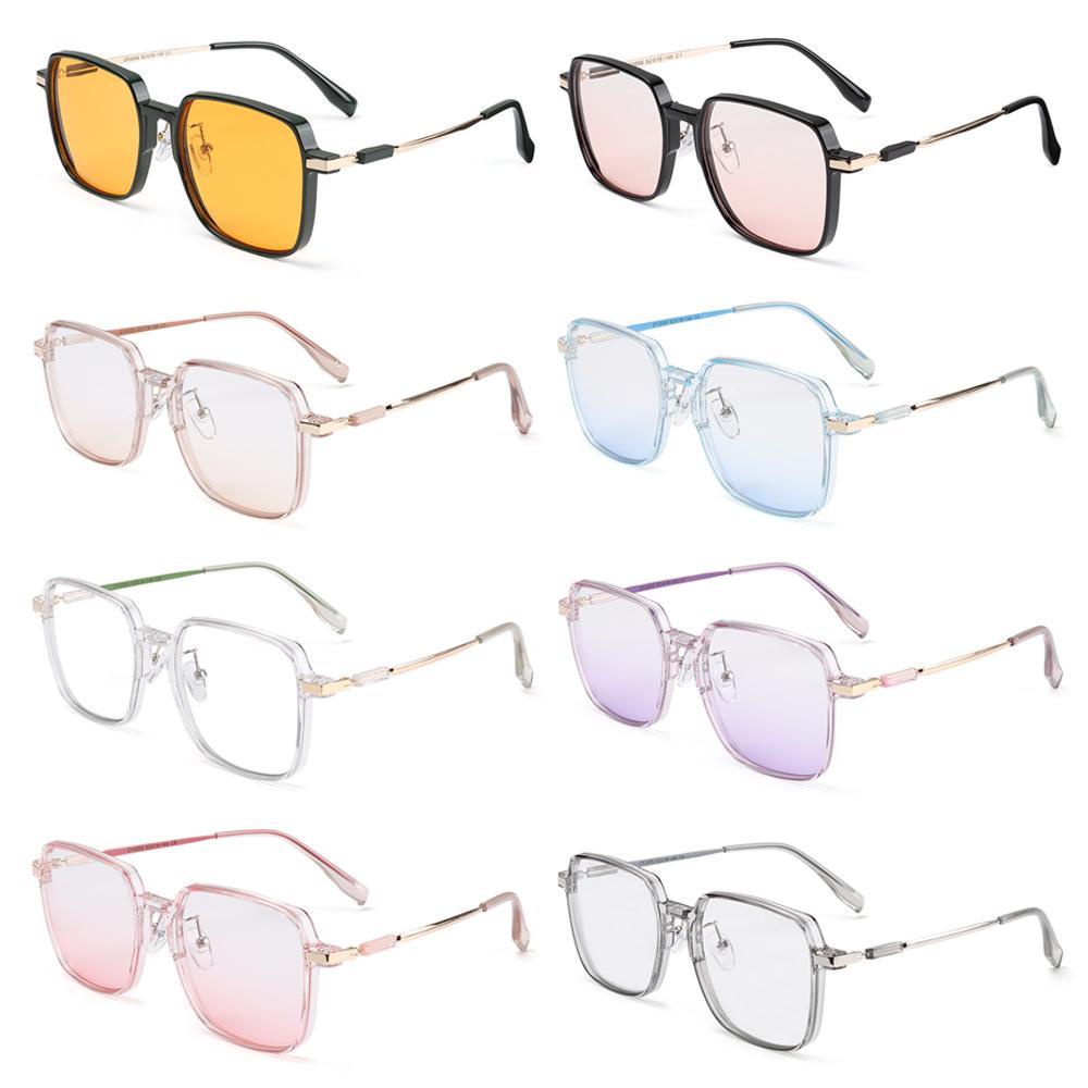 PEARLVN Kính Mát Oversized Gọng Vuông Thời Trang Cho Nữ