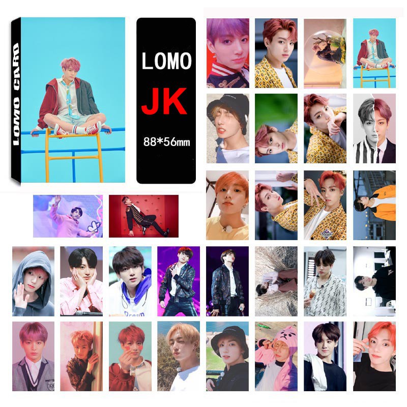 Hộp ảnh Lomo card BTS 5x8 Love Yourself: Answer JHope album ảnh idol thần tượng Hàn Quốc