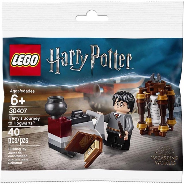 Lego UNIK BRICK polybag Harry Potter 30407 Harry’s Journey to Hogwarts - Hành trình Hogwarts của Harry chính hãng