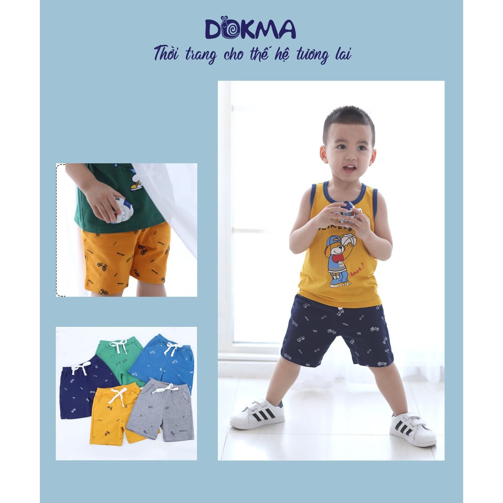 DQ175S Quần ngố da cá BT Dokma (2-6T)