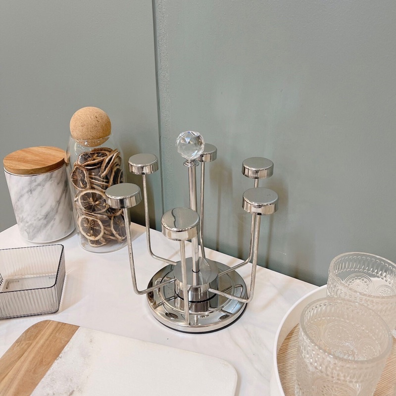 KHAY UP CỐC INOX PHA LÊ