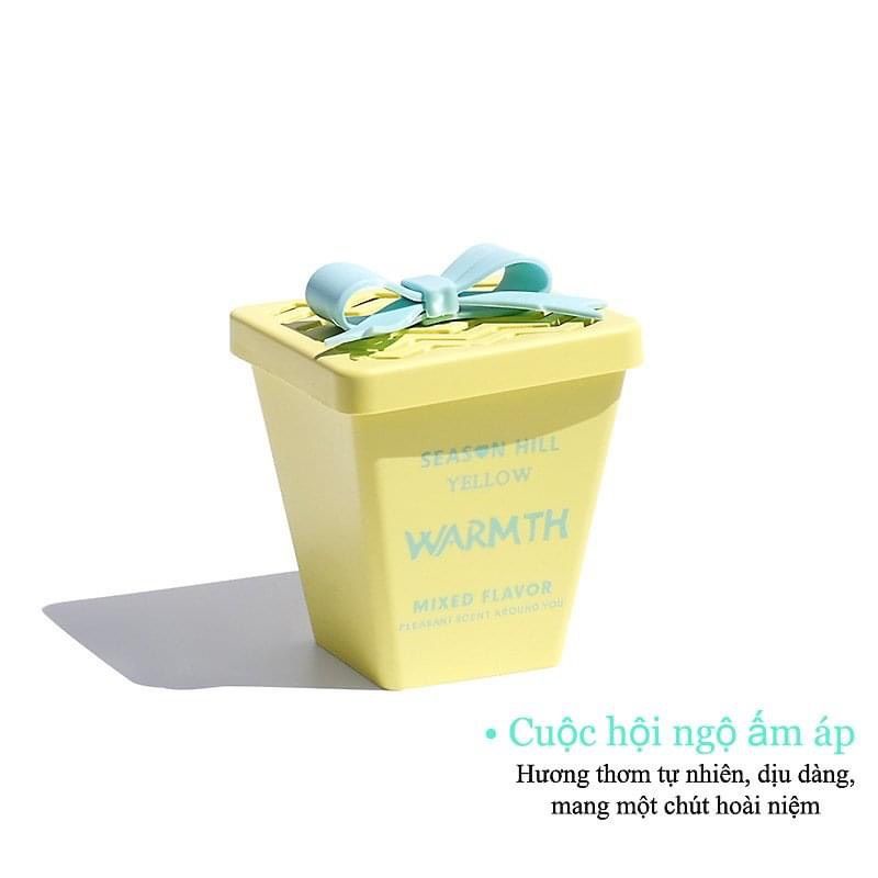 Sáp thơm nhà vệ sinh Season Hill khử mùi phòng ngủ tủ quần áo cao cấp thư giãn - Chillme
