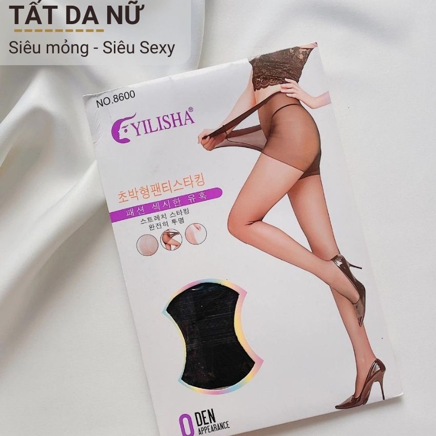 Quần tất da nữ tàng hình siêu dai mỏng mịn, vớ da cao cấp che khuyết điểm nâng mông tôn dáng chống tia UV Angola