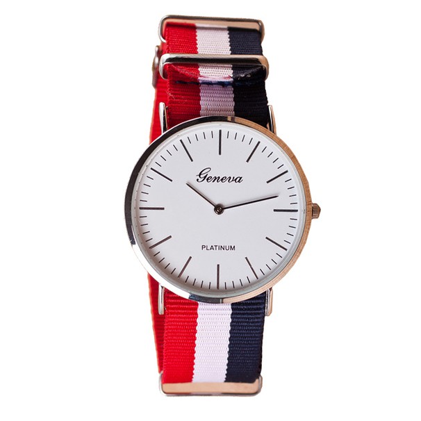 ĐỒNG HỒ NAM NỮ GENEVA DÂY VẢI | BigBuy360 - bigbuy360.vn