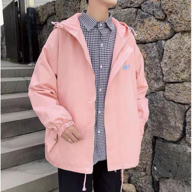 Áo khoác dù unisex form rộng PIKa Chiến nam nữ phong cách ngầu phá cách việt