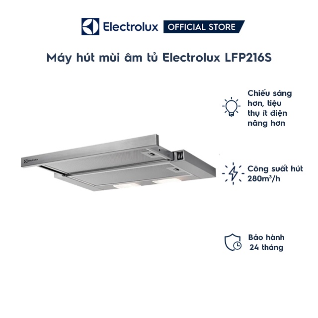 Máy hút mùi âm tủ Electrolux LFP216S