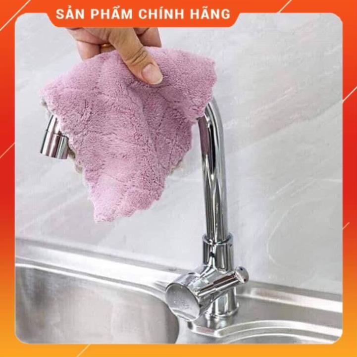 Set 10 Khăn 2 Mặt Lau Bát Đĩa Nhà Bếp Đa Năng (16cmX27cm)