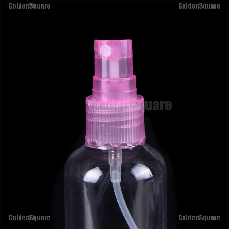 Bình Xịt Nước Hoa Rỗng Bằng Nhựa Trong Suốt Cỡ Nhỏ 100ML