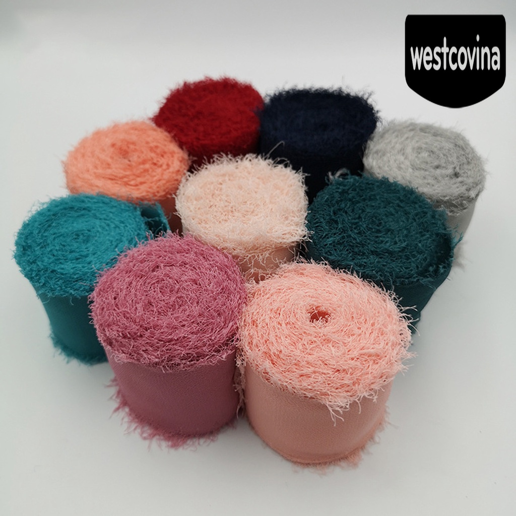 [Hot]☀ Bó Hoa Cưới Vải Chiffon Trang Trí