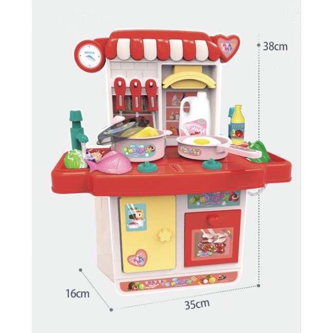 BỘ ĐỒ CHƠI BÀN BẾP & MÁY SINH TỐ CHO BÉ