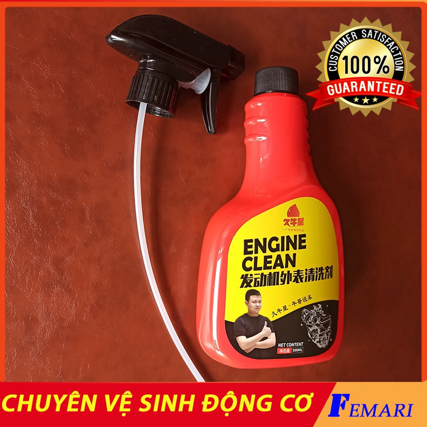 [ Siêu Sạch ] Dung dịch vệ sinh động cơ ô tô - Chất tẩy rửa động cơ xe - Vệ sinh khoang máy động cơ ô tô,xe máy FEMARI