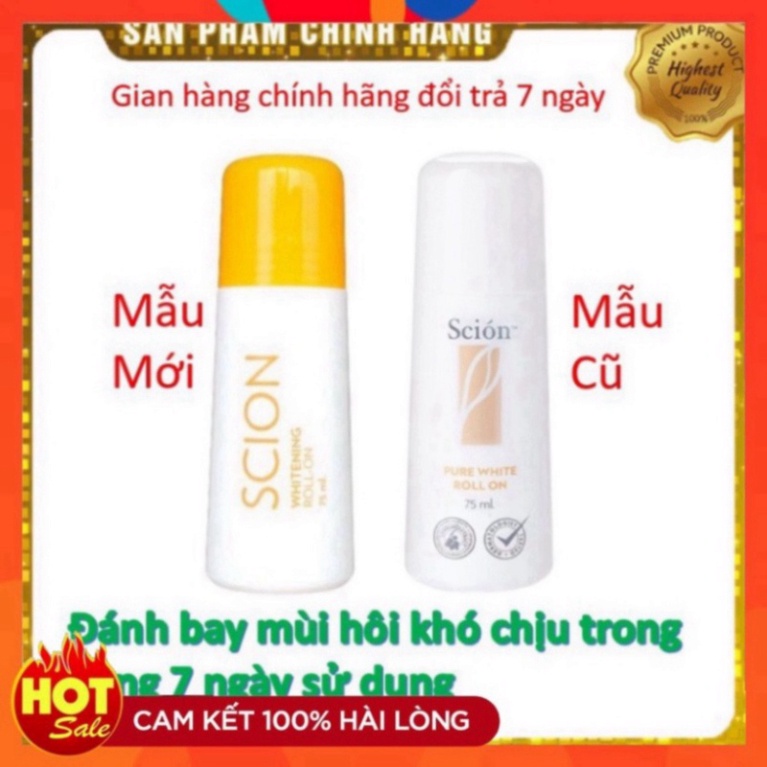 Lăn khử mùi NuSkin Scion Pure White Roll - Chính Hãng - Lixx