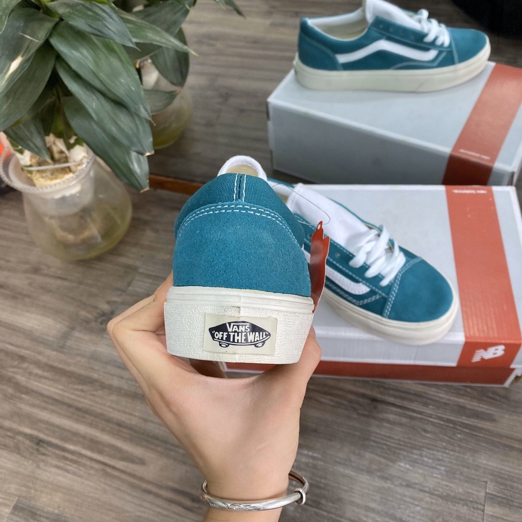 (Tặng box hãng) Giày thần thánh: Van5ss xanh cao cấp