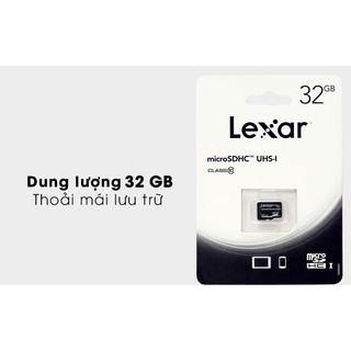 Thẻ nhớ microSDHC USH-I Class 10 Lexar (Mỹ)