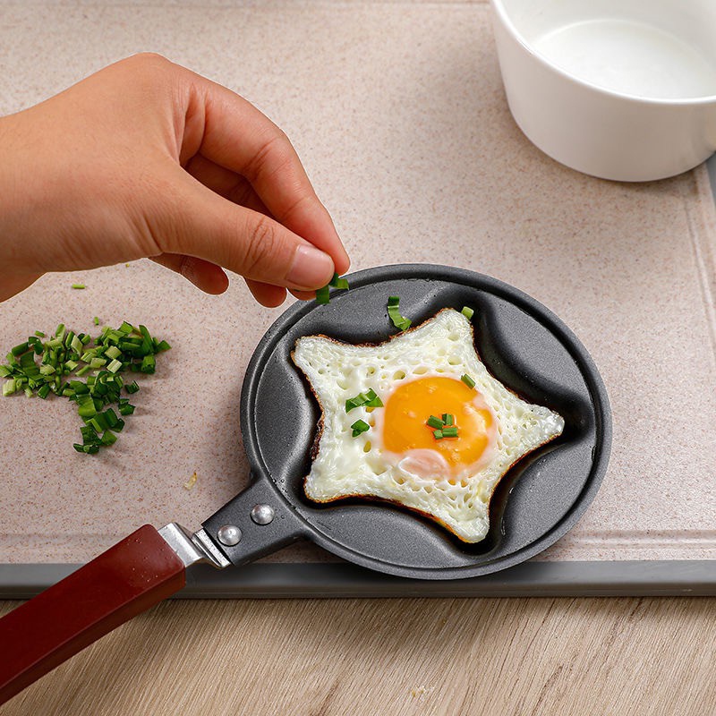 Chảo Chiên Trứng Ốp La Hình Động Vật Hoạt Hình Bằng Sắt Không Dính JP6