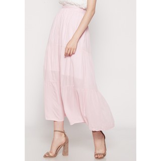 Chân Váy Hồng Tầng Xòe - Lovadova 19S05C001