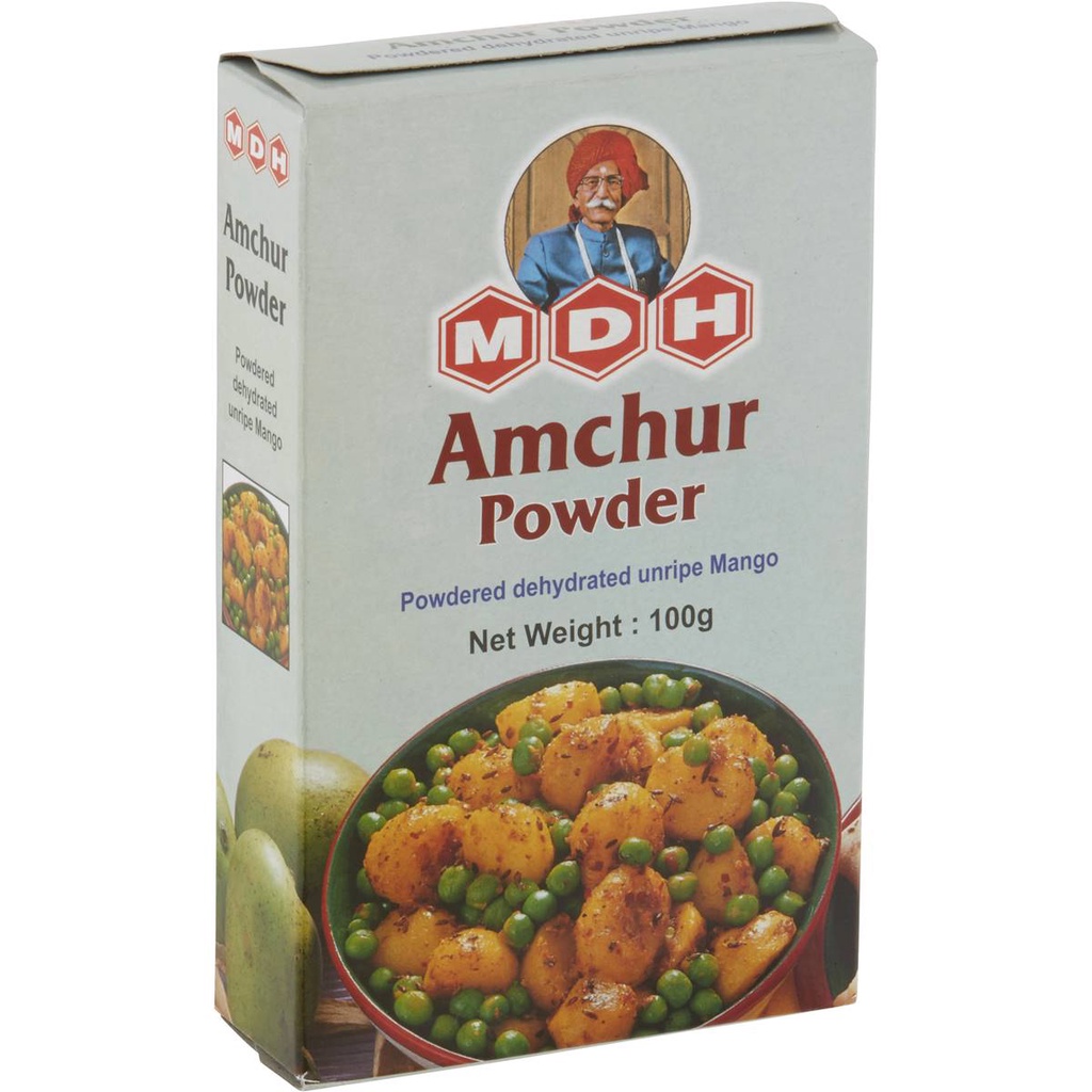Gia vi bột xoài hiệu MDH Amchoor Powder - Nhập khẩu Ấn Độ 100g