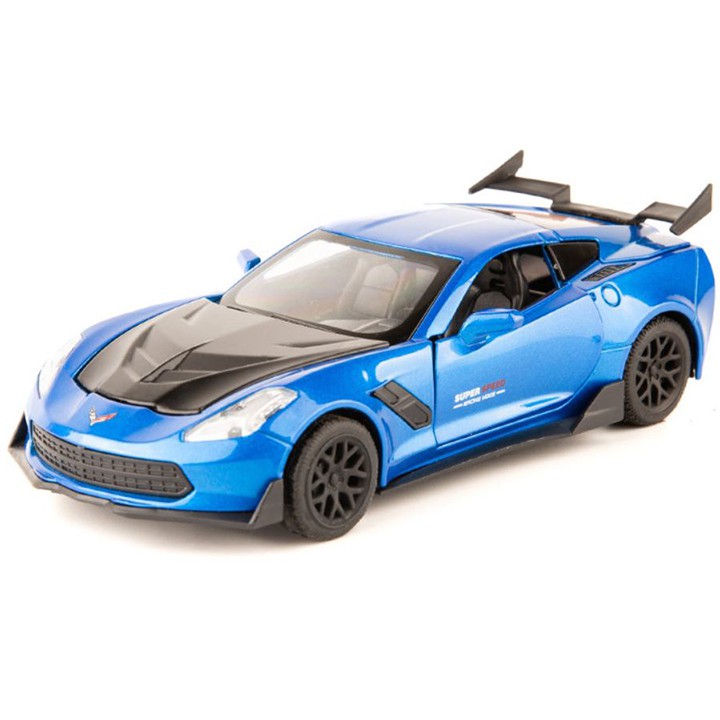 Xe mô hình kim loại Chevrolet Corvette racing sports tỷ lệ 1:32