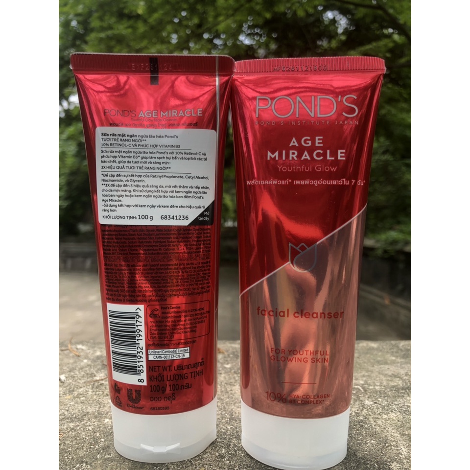 SỮA RỬA MẶT NGĂN NGỪA LÃO HÓA POND'S 100GR