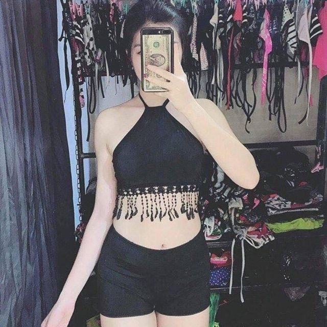 quần đùi đen đi biển đi bơi nữ | BigBuy360 - bigbuy360.vn