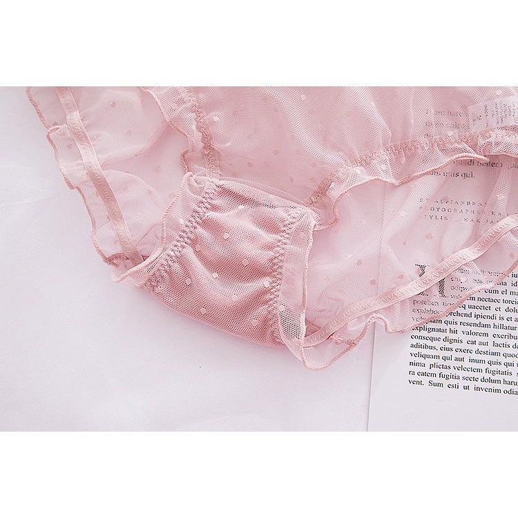 QUẦN LÓT REN ĐÍNH NƠ DỄ THƯƠNG QR026 | BigBuy360 - bigbuy360.vn