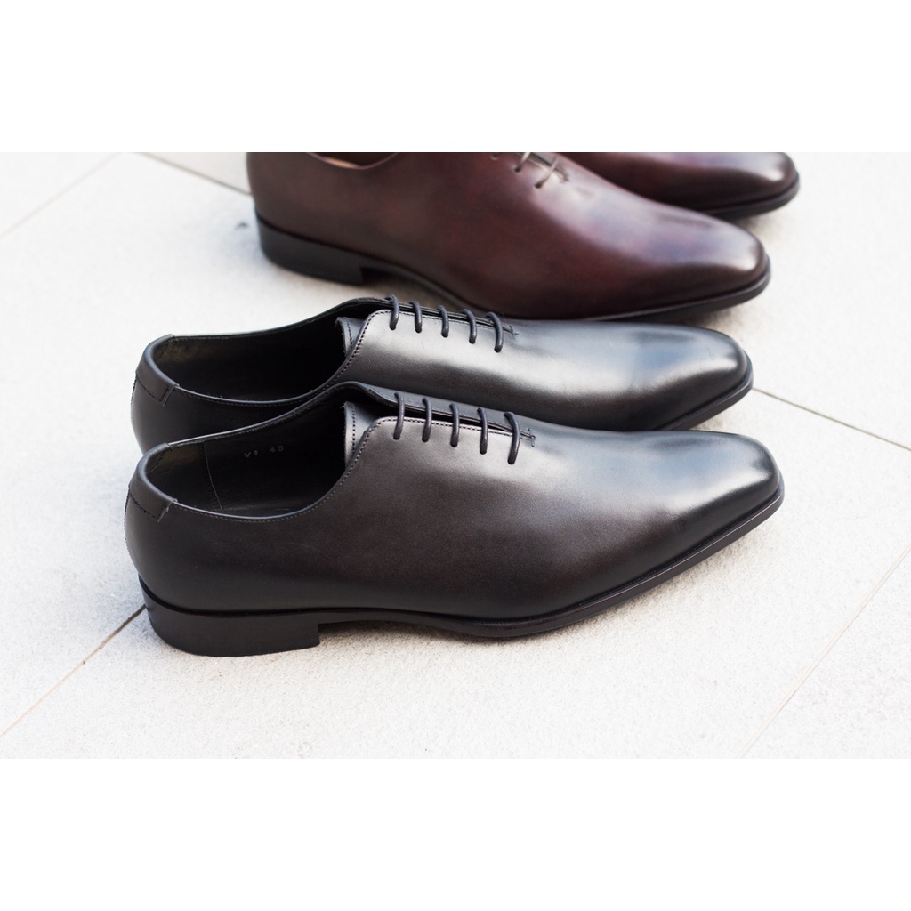 Giày Tây Nam da bê Oxford Thủ Công Cao Cấp CNES V 1