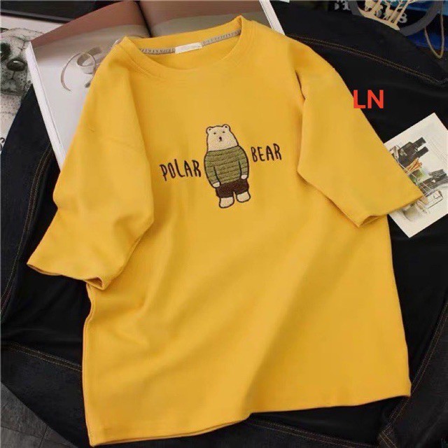 [FREESHIP ĐƠN TỪ 50K] Áo phông gấu Polar in ngực LNG0320