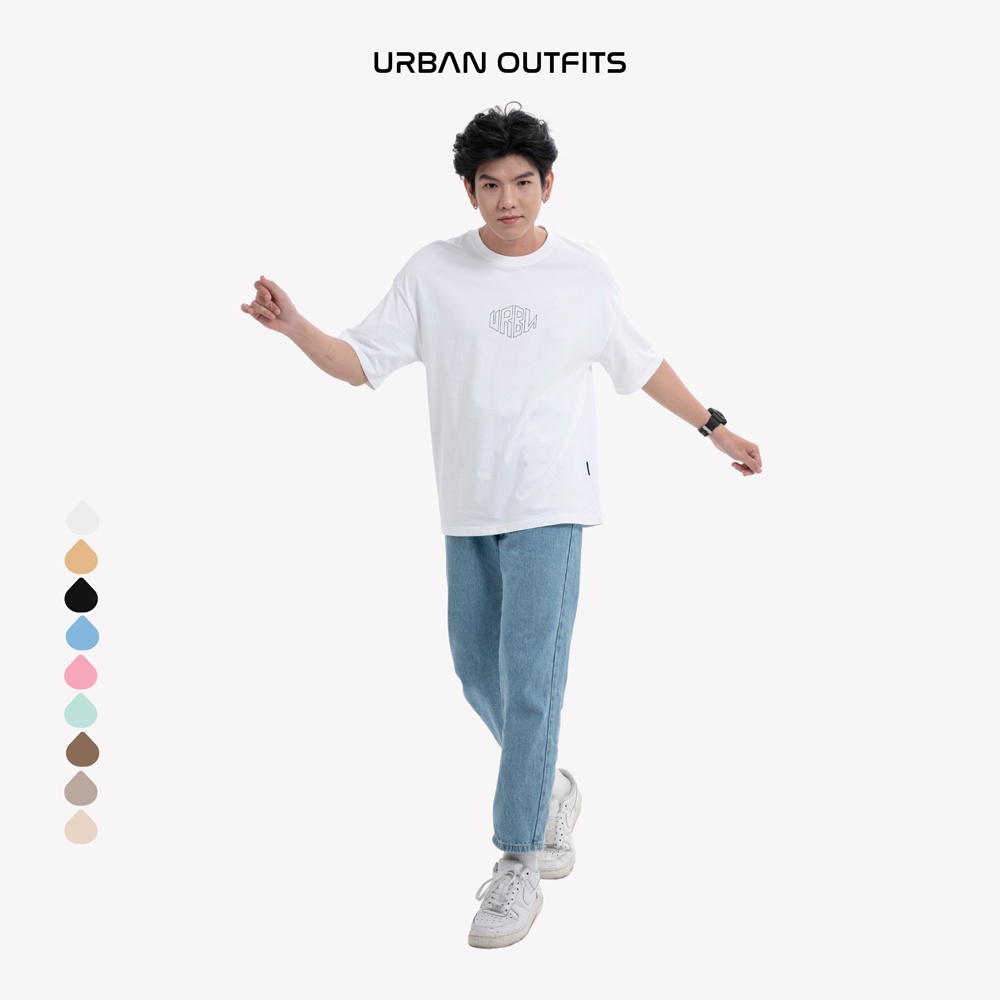 Áo Thun Tay Lỡ Form Rộng URBAN OUTFITS  ATO111 Local Brand In HÌNH URBN ver 2.0 Chất Vải 100% Compact Cotton 250GSM.