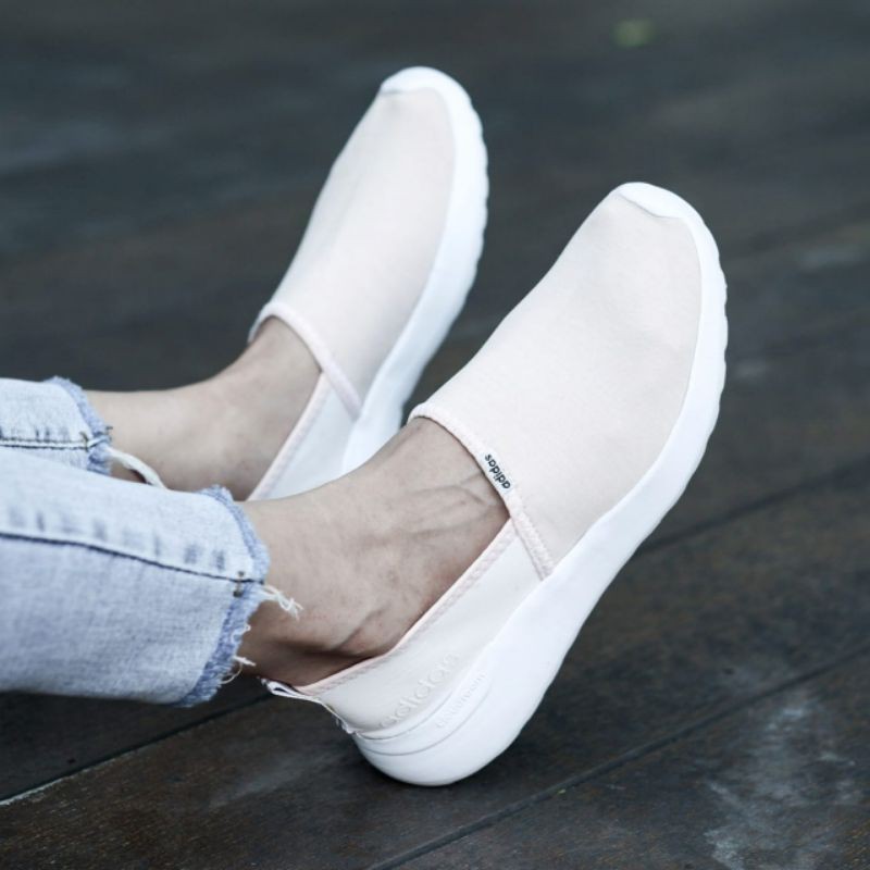 Giày Thể Thao Adidas Neo Cloudfoam Lite Racer Slip On "