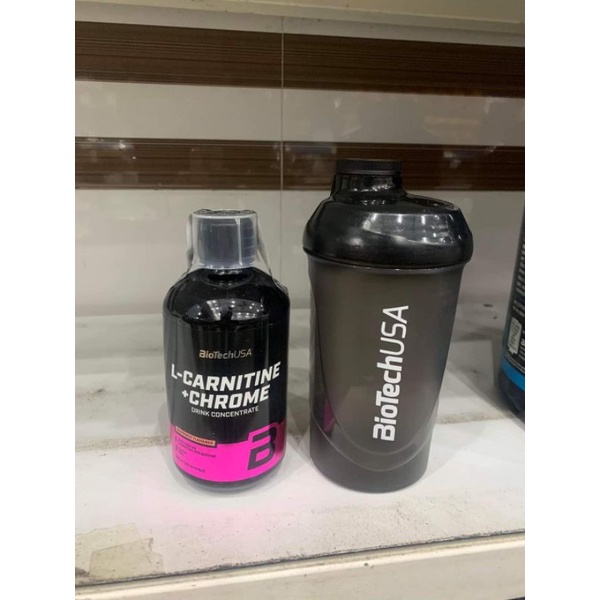 BiotechUSA L-Carnitine + Chrome Đốt Mỡ Giảm Cân 500ml