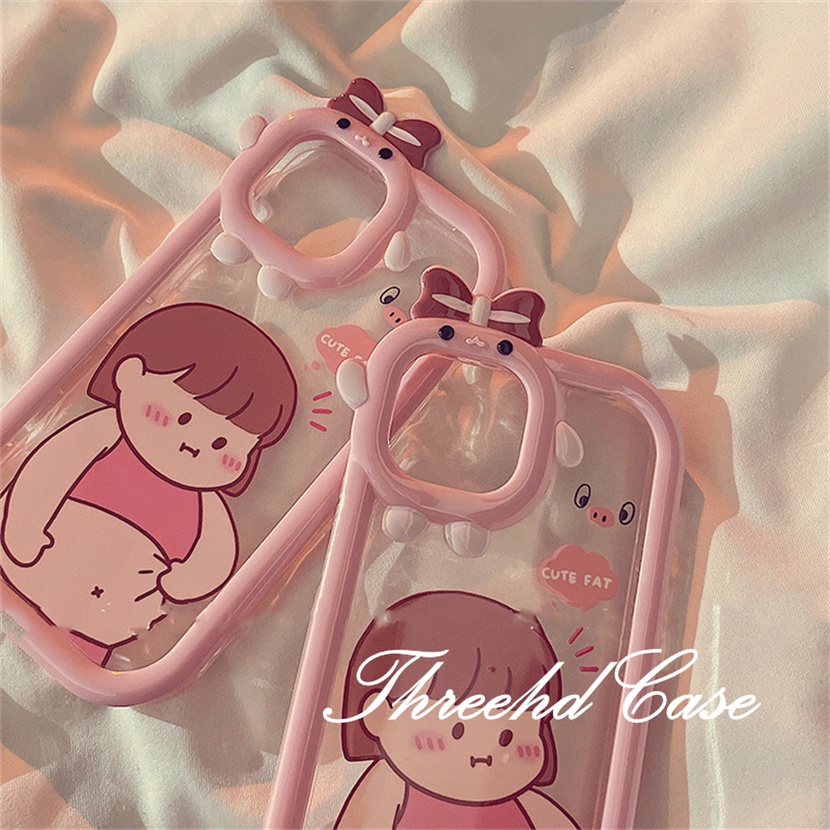 Ốp Điện Thoại TPU Mềm Chống Rơi Họa Tiết Hoạt Hình Cho iPhone 14 13 12 11 Pro Max SE 2020 X Xr Xs Max 8 7 Plus