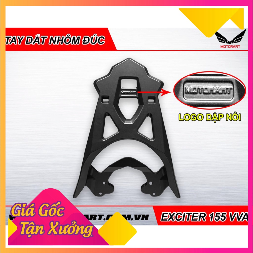 Tay Dắt Nhôm Đúc Exciter 155 Chính Hãng Motorart (Ảnh Sp thật)