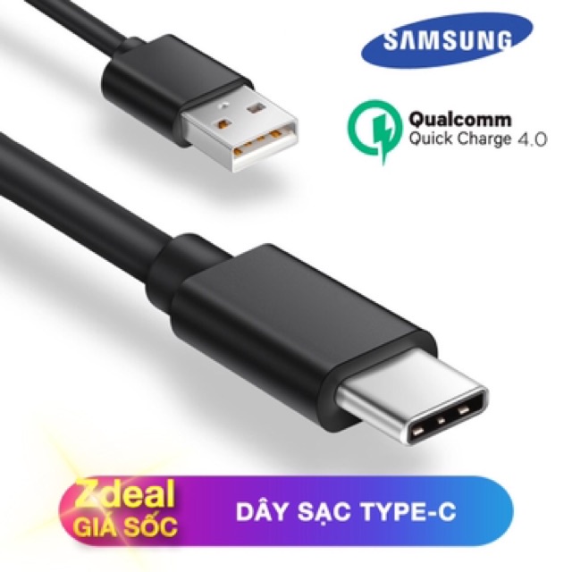 Cáp sạc nhanh Chuẩn USB ra Type C