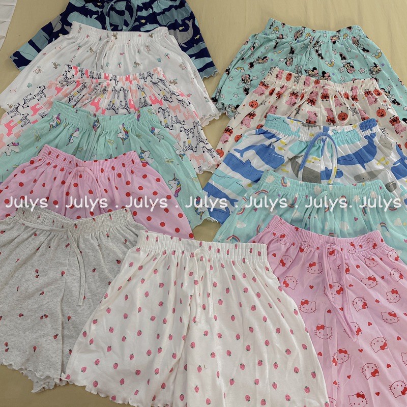 [Mã WASKT410K giảm 10K đơn 50K] Quần đùi ngủ thun nhiều hình (ảnh thật shop chụp kèm video) | BigBuy360 - bigbuy360.vn