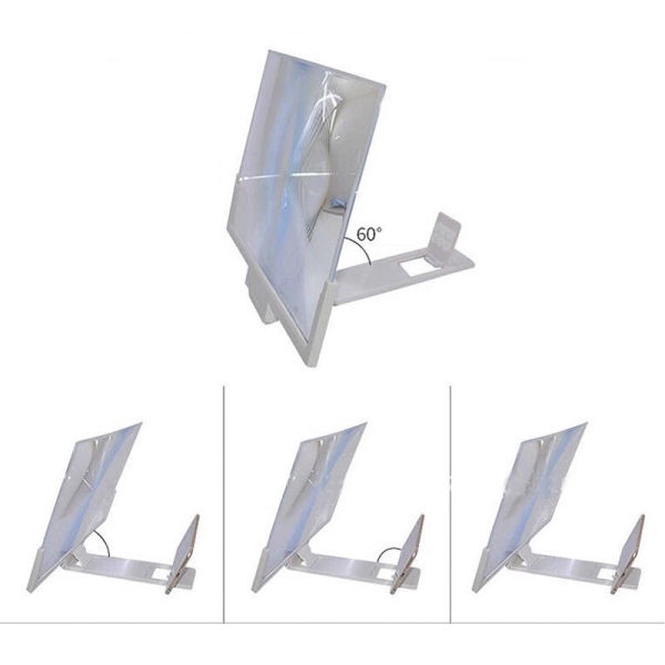 Đế đỡ điện thoại màn hình 3D 14&quot; có loa khuếch đại tiện dụng